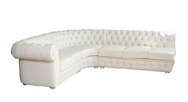 Divano ad angolo Chesterfield Divano in pelle Divano ad angolo imbottito Divano insieme Classico