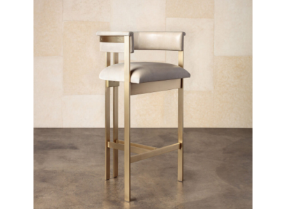 Mobili da pranzo Sedia beige a 1 posto Poltrona design a braccioli