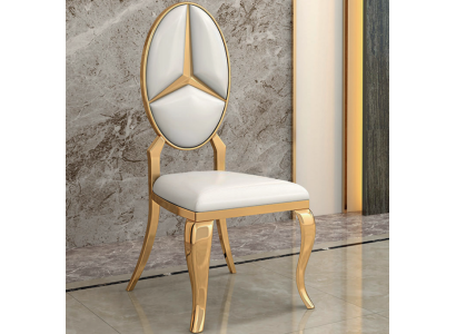 Sala da pranzo Sedia in pelle bianca Design poltrona Singola sedie Imballate nuove  Sala da pranzo Sedia in pelle bianca Design poltrona Singola sedie Imballate nuove