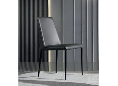 Sedia da pranzo completamente nera, sedie in legno di design sedie da pranzo in tessuto