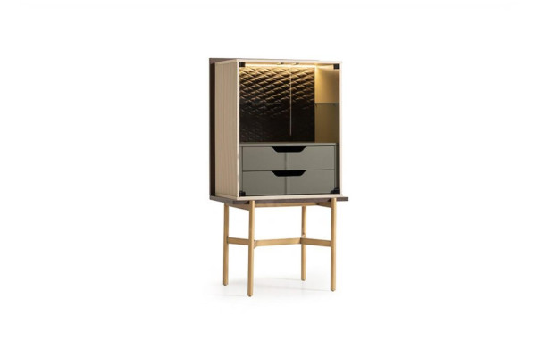 Gruppo salotto set 3 pezzi poltrona tavolino mobile grigio relax