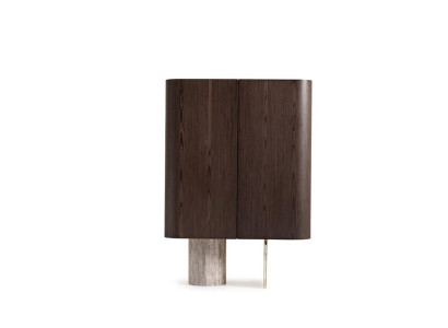 Mobile bar, armadio in legno, armadio da bar in legno, marrone, design per bevande, bottiglie