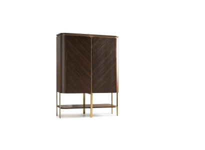 Bar cabinet Armadio in legno Armadio in legno Legno Bar Marrone Design bevande Bottiglie