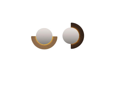 Gruppo specchi da parete 2 pezzi specchio d'arredo specchio da corridoio rotondo in legno.