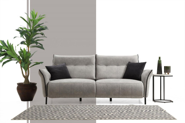 Set di divani per il soggiorno, divano, mobili imbottiti in stile lusso, poltrona design moderno, nuova.