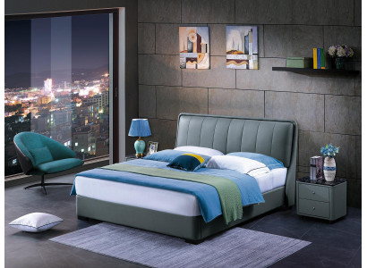Lussuoso set camera da letto, letto con 2 comodini, set mobili hotel 3 pezzi nuovo.