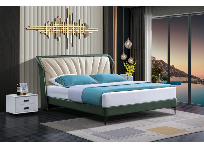 Struttura del letto Tessuto Mobili di lusso Letti moderni Tessili per letti Design della camera da letto Nuovo