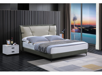 Mobili di lusso Letti Matrimoniali Camera da Letto Letto Matrimoniale Beige Arredamento Alberghiero