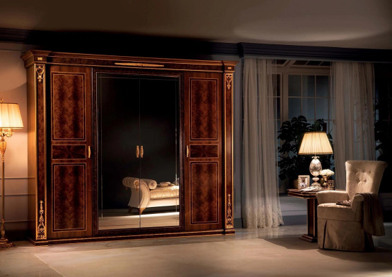 Armadio camera da letto in legno Armadio Stile moderno Armadi di lusso Classico