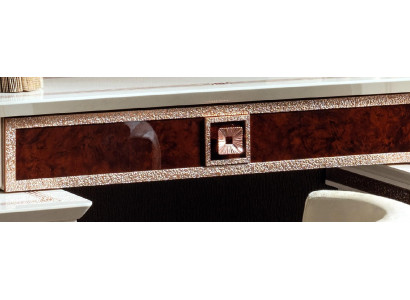 Comò con specchio in legno Mobiletto Lusso Mobili 2 pezzi Complementi d'arredo