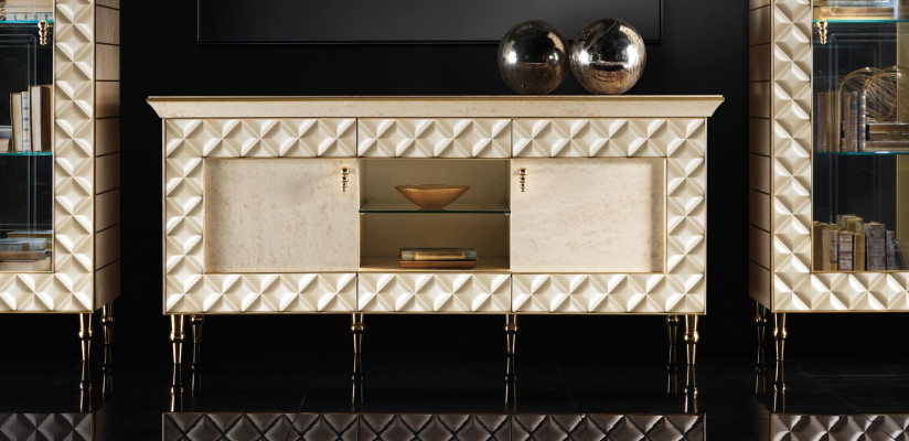 MOBILETV SIDEBOARD COMODINO ARMADIO STILE ROCOCÒ BAROCCO ART NOUVEAU DESIGNER
