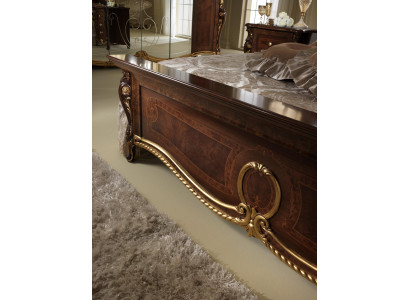 Letto imbottito classico matrimoniale 180x200cm legno letti da hotel camera da letto nuovo