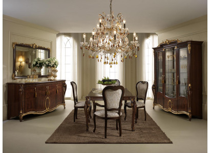 Tavolo da pranzo Tavolo Sala da pranzo Tavoli Tavolo in legno Stile Liberty Stile antico Italia 200cm