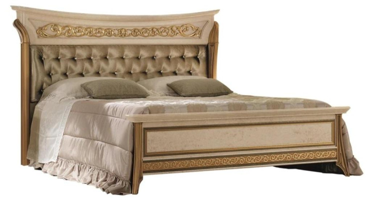 Letto Letto imbottito Letti Imbottiti Designer Hotel Matrimoniale 180x200 arredoclassic
