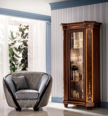 Vetrina Armadio Vetrine Classiche Armadi del Soggiorno Decorazioni Credenza Nuova