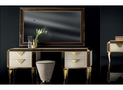 Console tavolo Tavolino da trucco Tavoli da toeletta Console arredoclassic Vetrina in legno