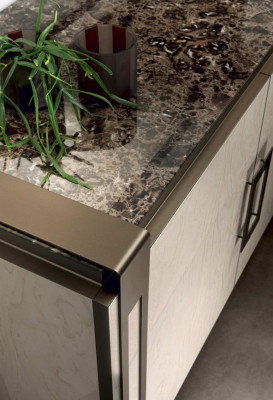 Design cassettone mobile credenza classica in legno moderno di lusso italiano.