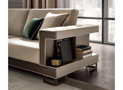 Poltrona Design Seduta Imbottita Club Relax Nuova Tessuto Lounge TV Monoposto