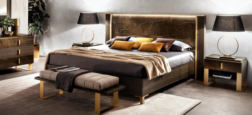 Letto imbottito classico matrimoniale in legno 180x200cm nuovi letti da hotel per la camera da letto.