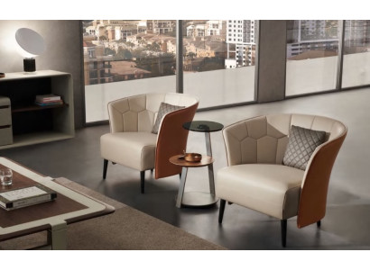 Poltrona Club Lounge Decorazione Designer Sedia Divano Imbottito Sofa 1 Posto Relax TV