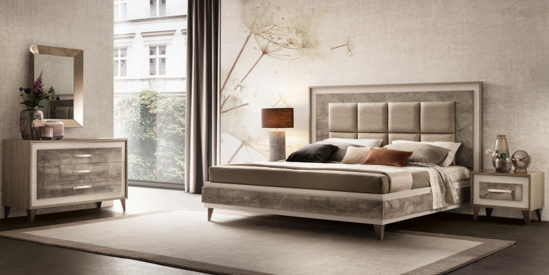 Comodino console da notte in stile classico per camera da letto