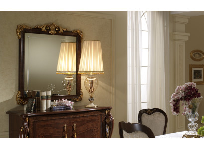 Specchio specchio d'appoggio specchio da parete bagno corridoio legno parete decorazione specchietto mobile