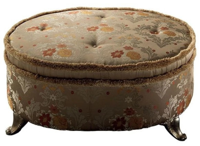 Tavolo ovale Pouf Chesterfield Pouf Poggiapiedi Ottomana Divano Tavolino Rotondo