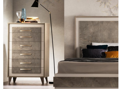 Comò Armadio Alto Sideboard Tavolino Comò Designer Legno Prezioso Mobili di Lusso