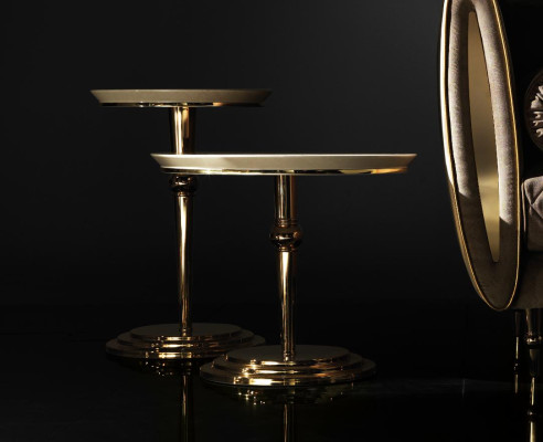 Tavolino design in acciaio inossidabile reale Tavolino Tavolino da caffè Tavolino rotondo Tavolino accessorio.