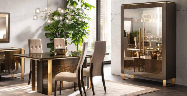 Mobile vetrina vetrine di lusso armadio in legno stile vetro scaffale armadi