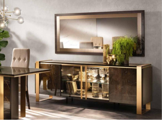 Comò Designer Comodini Armadio decorativo Scarpiera XXL Designer