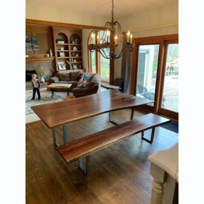 Design tavolo panca tavolo da pranzo tavolo da cucina tavoli da soggiorno panche massiccio legno massello