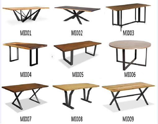 Tavolo da conferenza Tavolo da pranzo River Table Massiccio 231x110 Resina epossidica Tavoli