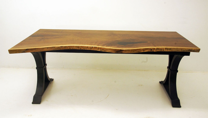 tavolo da pranzo in resina epossidica vero legno massiccio mobile tavolo in resina ad acqua 200x90 Nuovo