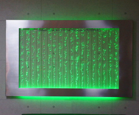 Pannello a parete con bolle d'acqua LED Parete d'acqua Designer quadro d'acqua.