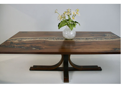 Legno vero Resina epossidica Tavolo su misura Resina Epossidica Fiume Prezzo 1mq Tavoli Resina