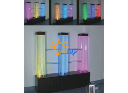LED Scaffale Bar Acqua Parete Colonna Illuminata Bar Bevande Bancone Scaffale Arredamento