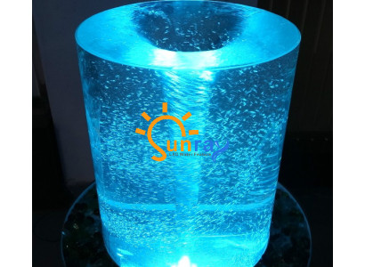 Luci lampada da terra a LED Lampada da terra decorativa Lampada da tavolo a colonne d'acqua