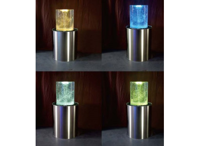 Lampada da terra a LED Lampada da terra decorativa Lampade Tavolo Colonne d'acqua Colonna