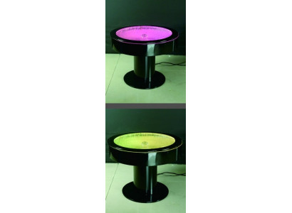 Design Tavolo Tavolino Acqua Colonne Colonna Tavoli Divano LED Illuminato