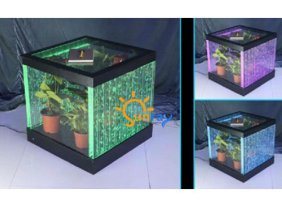 Disegno Tavolo Tavolino Acqua Colonne Colonna Divano Tavoli LED Illuminato