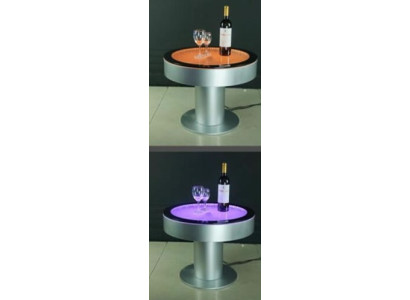 Tavolo design Tavolino Colonna d'acqua Colonna Acqua Divano LED Illuminato