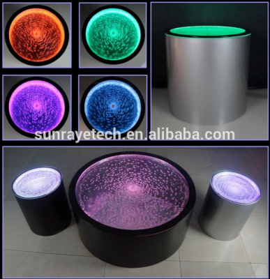 Design Tavolo Tavolino Decorazione Acqua Colonne Colonna Acqua Divano Tavoli LED