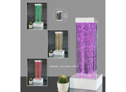 Colonne d'acqua a LED Fontana d'acqua Colonna d'acqua Muro d'acqua Club Ristorante Negozio