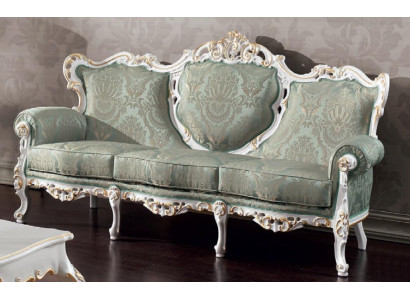 Set di divani da soggiorno Set di divani Classici Mobili barocchi da soggiorno 5 pezzi. Divano Tavolo