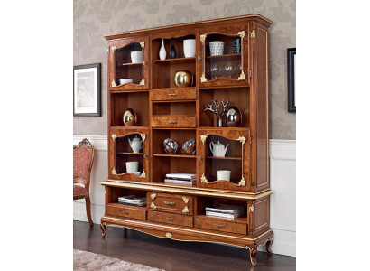 Scaffale per libri marrone Vetrina Armadio Libreria Vetrina Scaffale per libri Scaffali Nuovo