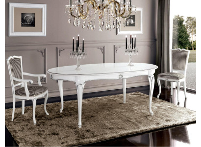 Mobili gruppo tavolo + 4 sedie set 5 pezzi. Salotto sala da pranzo.