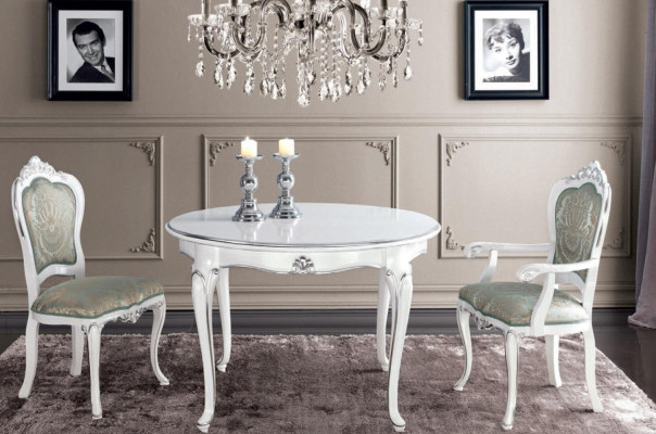 Set da tavolo 2x sedia sedia da pranzo sedie legno lusso set da pranzo 3 pezzi nuovo