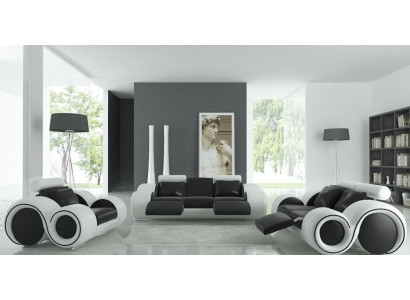 Design brevettato Set divano completo per soggiorno Set divano Nuova