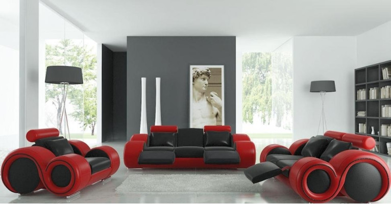 Design brevettato Set completo di divani Set per il soggiorno Divano Divano Set Nuovo